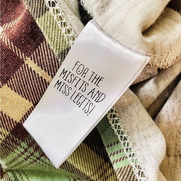 💔SOLD💔 Current Mood O Ring Plaid Crop Top - Picture 4 of 7